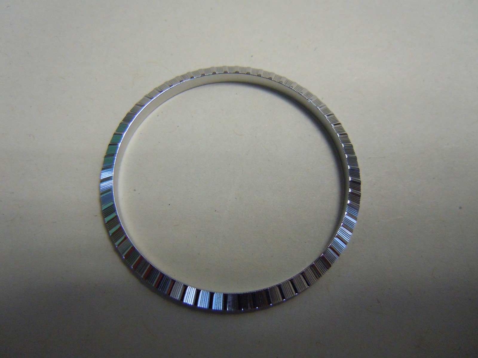 Steel Engine-Turned Bezel for Rolex Datejust 16000,16014,16030,16200,16220 36mm