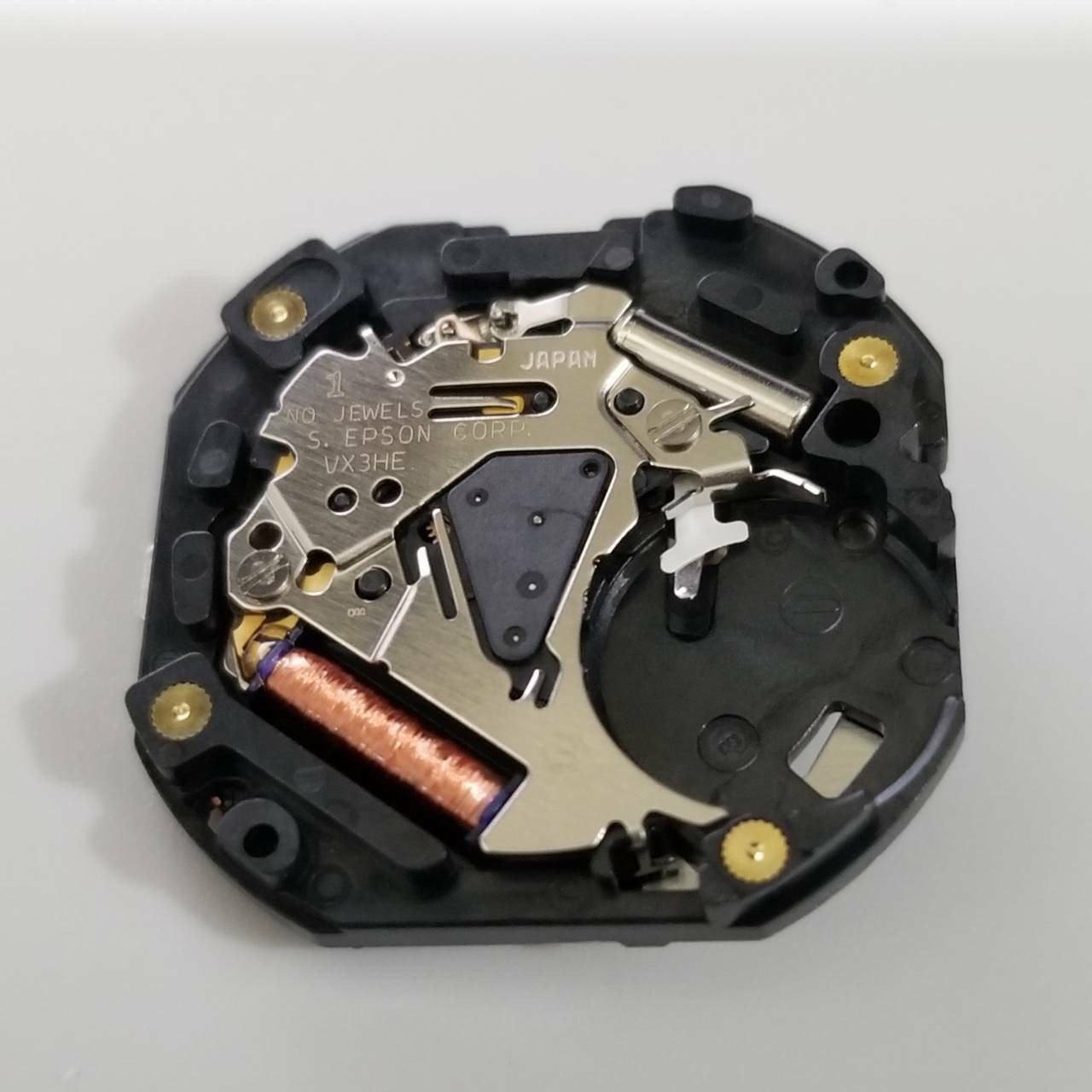 For Genuine Hattori Epson TMI VX3H Watch Movement Japan 3 Hands 2 Eyes (3,9)