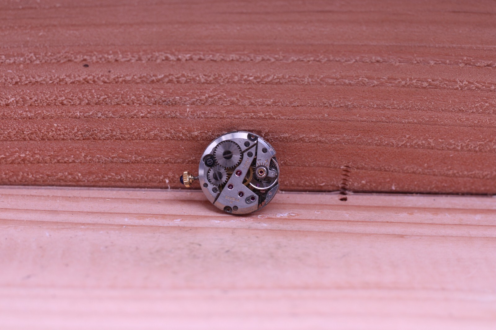 PIERCE 17j CAL. ETA 980 WRIST WATCH MOVEMENT 19.7mm FOR REPAIR (HG)