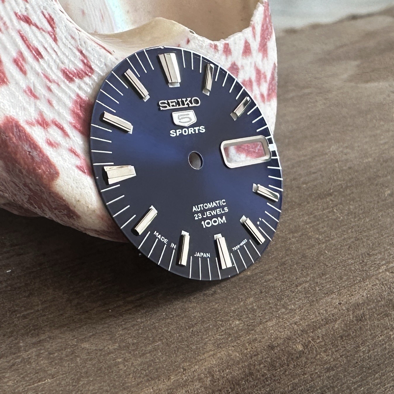 Genuine Seiko [Blue & Silver] Dial take off from Made in Japan SNZH53 7S36