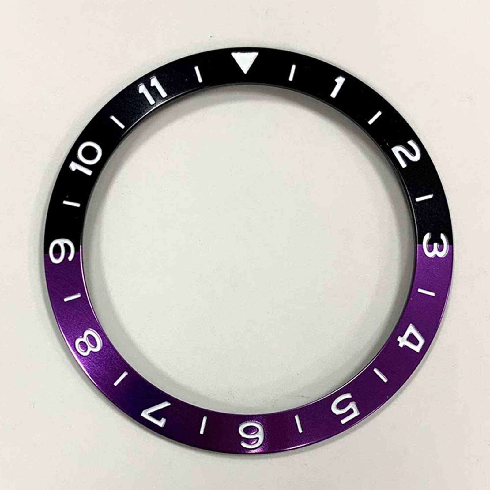 38MM Metal Oblique Bezel GMT1-11 Font Watch Bezel Ring Inner Diameter 30.5mm