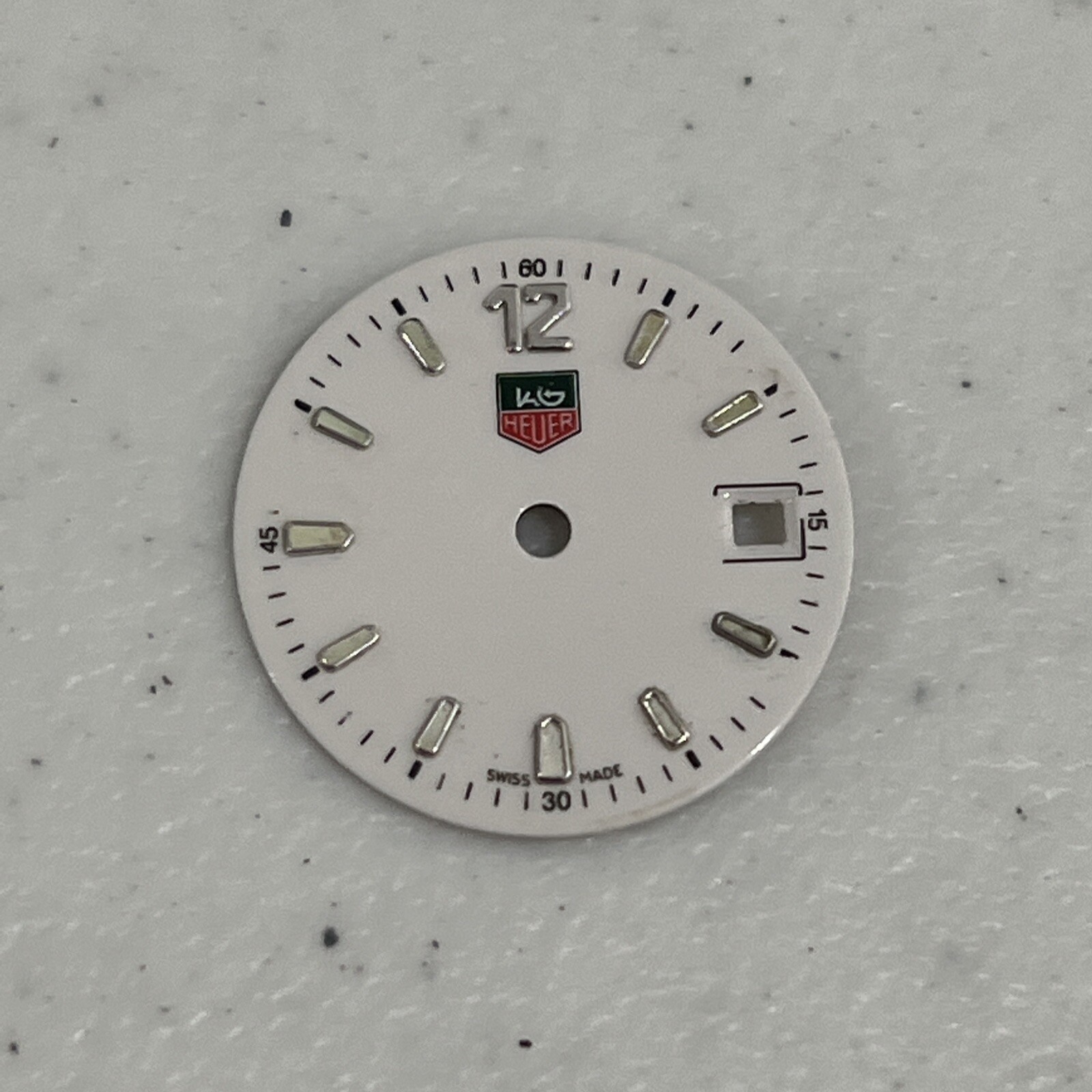 Tag Heuer Dial 19.5mm White Authentic Original