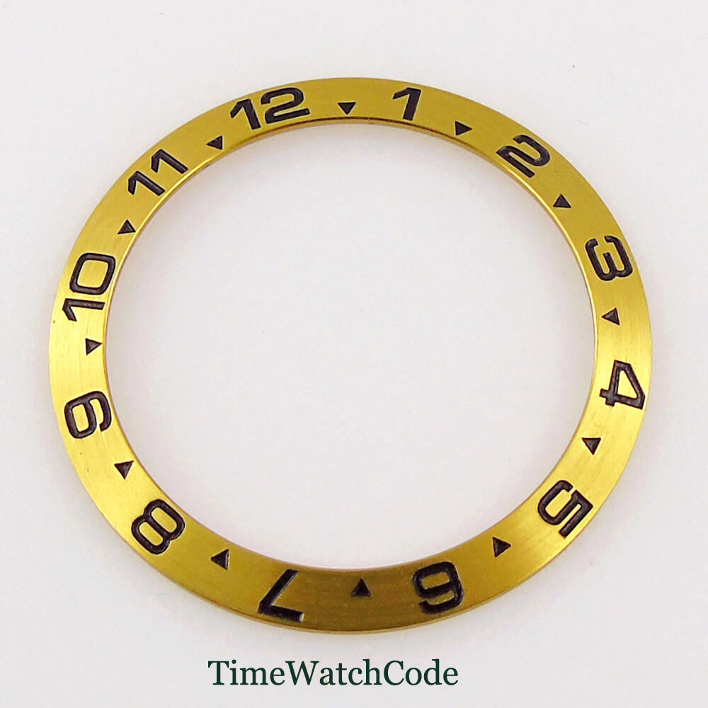 Sloping Bezel Insert Watch Ring 38mm*30.5mm Fits SUB SKX 007 Men’s Watch