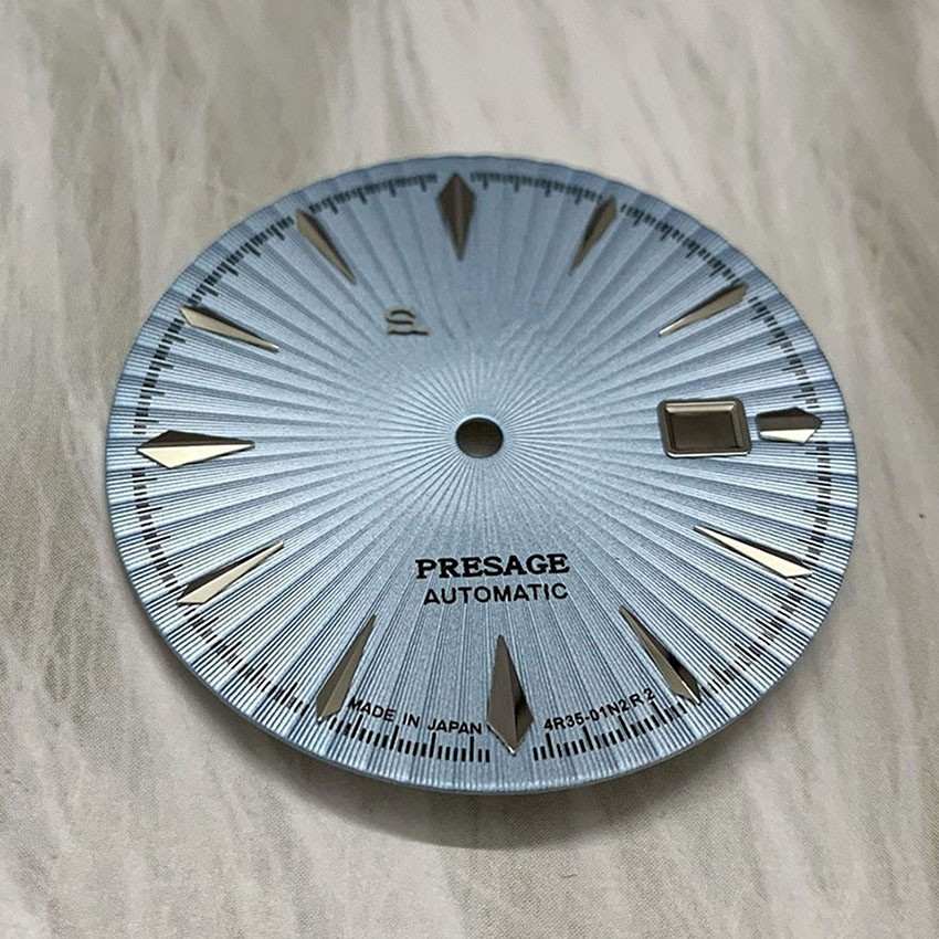 Watch Dial 35mm Nail Literal Assembly 40mm Case for NH35/NH36 Automatic Movement