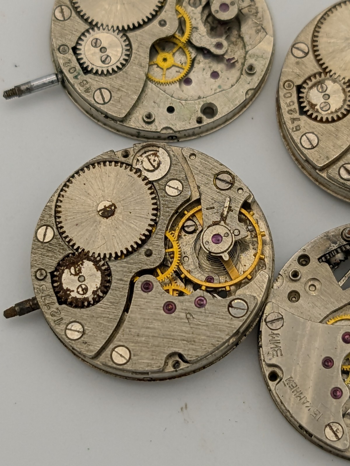 ZiM Pobeda 2602 Movement Soviet USSR For Parts Or Repairs