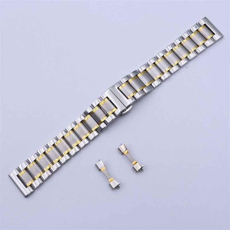 18mm-22mm Universal Stainless Steel Watch Strap Butterfly Clasp Watch Parts