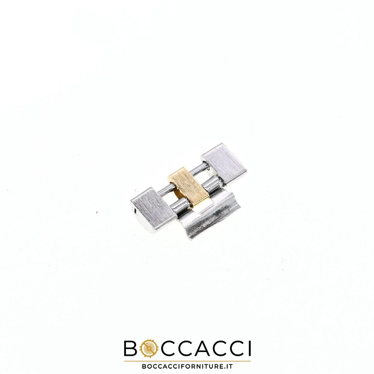 ROLEX First Jubilee Jersey Steel and Gold 15.5mm for 62523, Broken Attachment (USED)