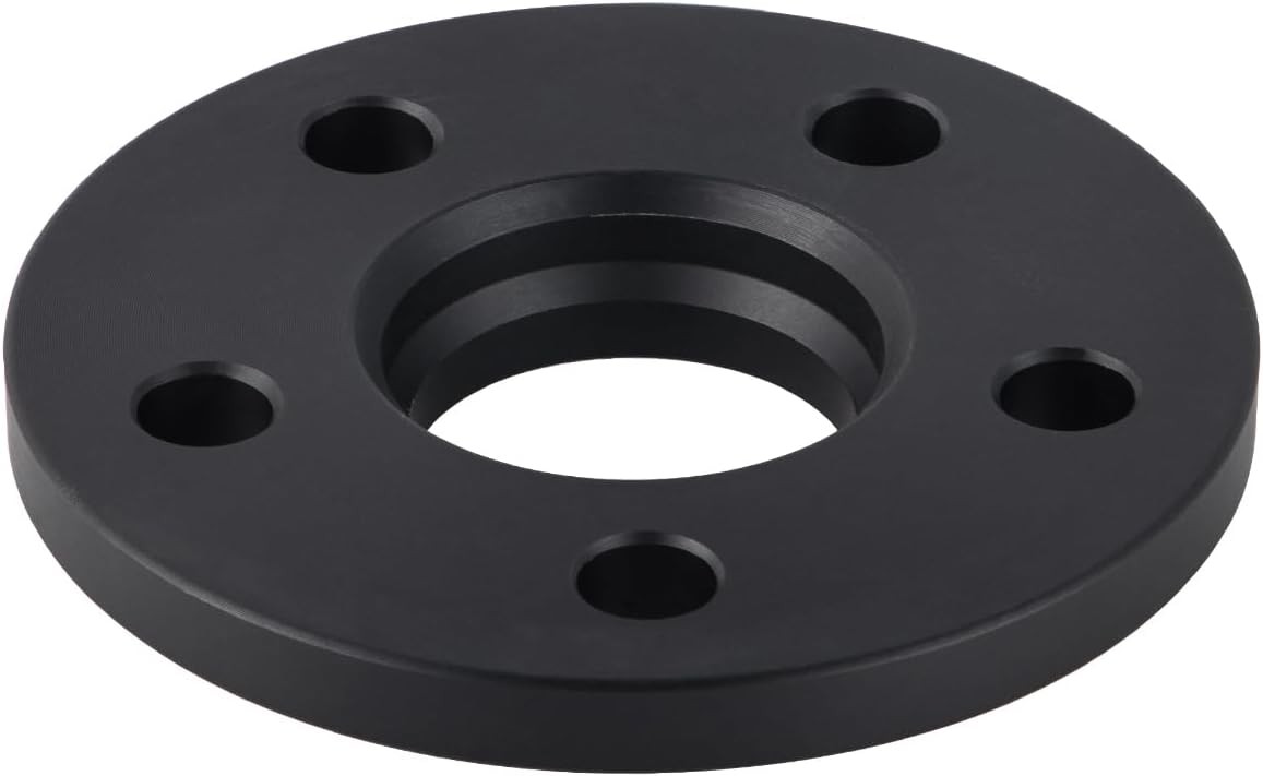 VLAOSCHI Black 5×100 Hubcentric Wheel Spacers 1/2 Inch (12mm) 56.1mm Hub Bore…