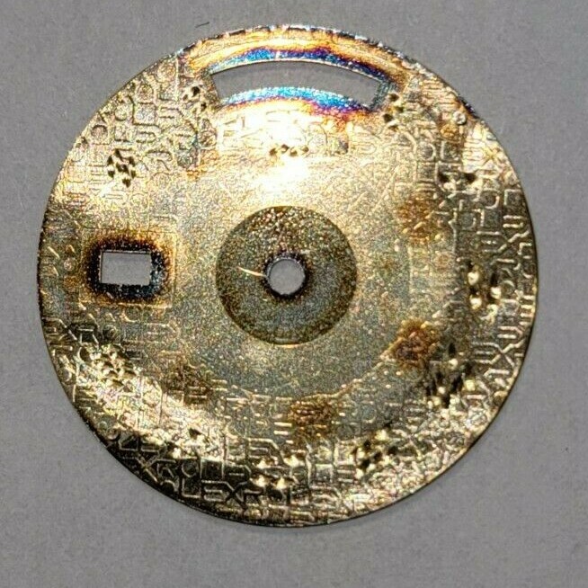Original Rolex Dial Rare Day-Date Champagne Roman gold index for 18038,18238