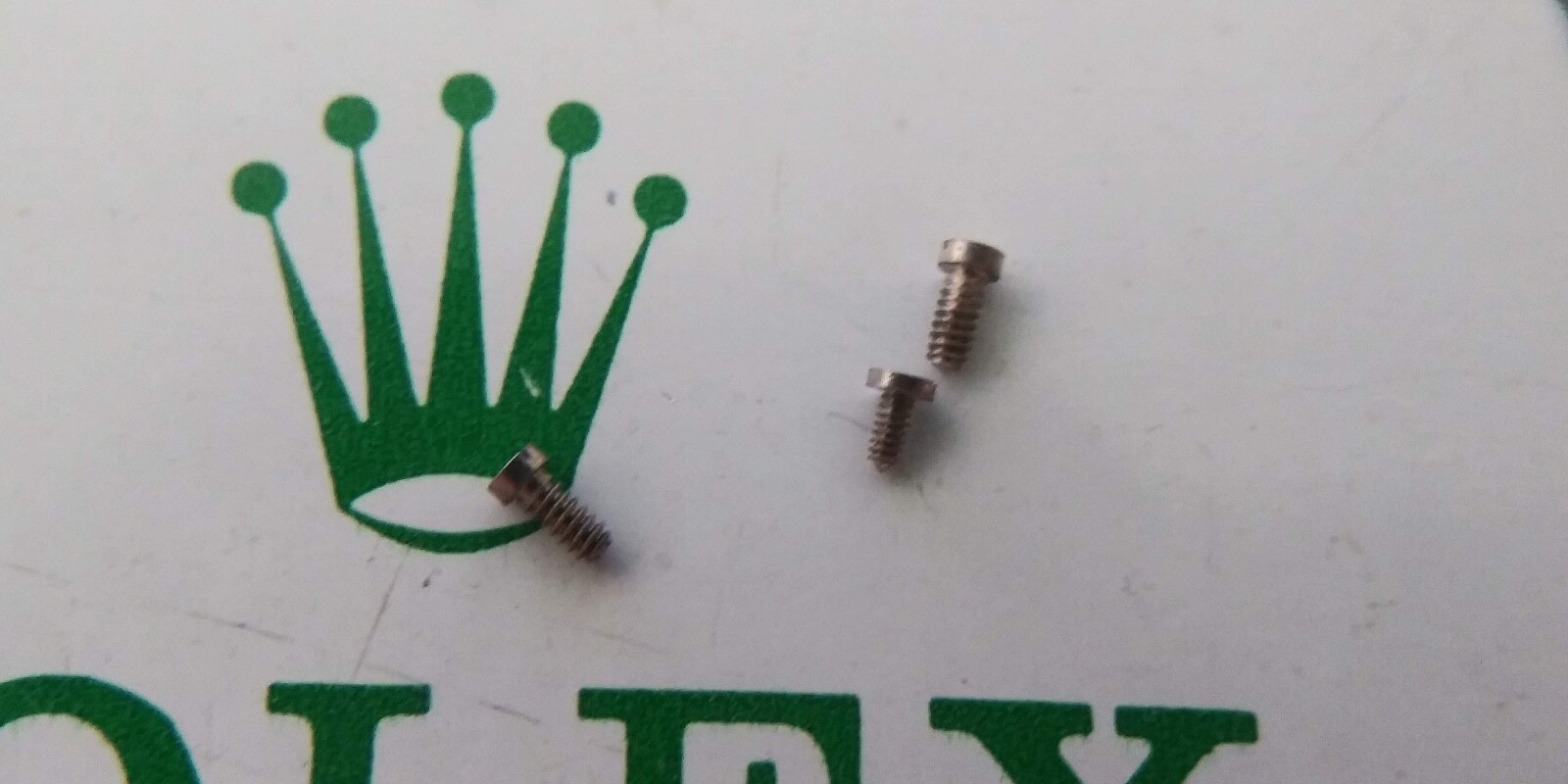Rolex 1560 train wheel bridge screw for watch repair/part
