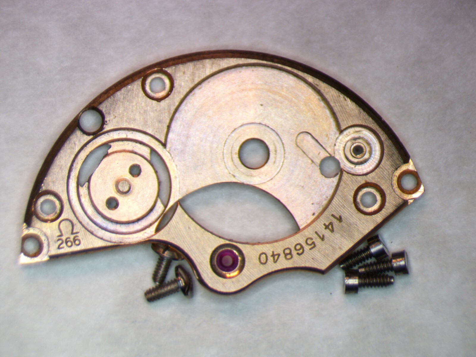Omega 266 0105 Barrel Bridge w/screws Parts, Repair