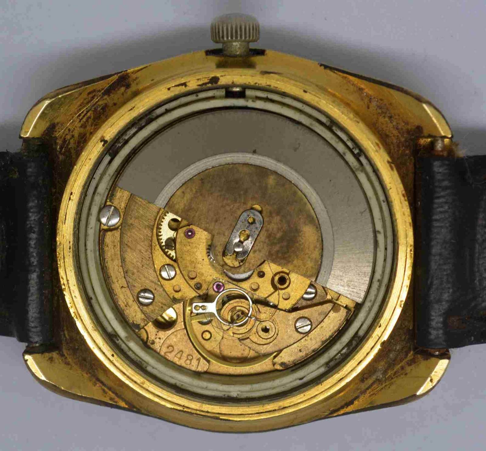 VTG TISSOT SEASTAR Gold Plated Wristwatch. Ref: 44669-2, Cal: 2481. For Repairs