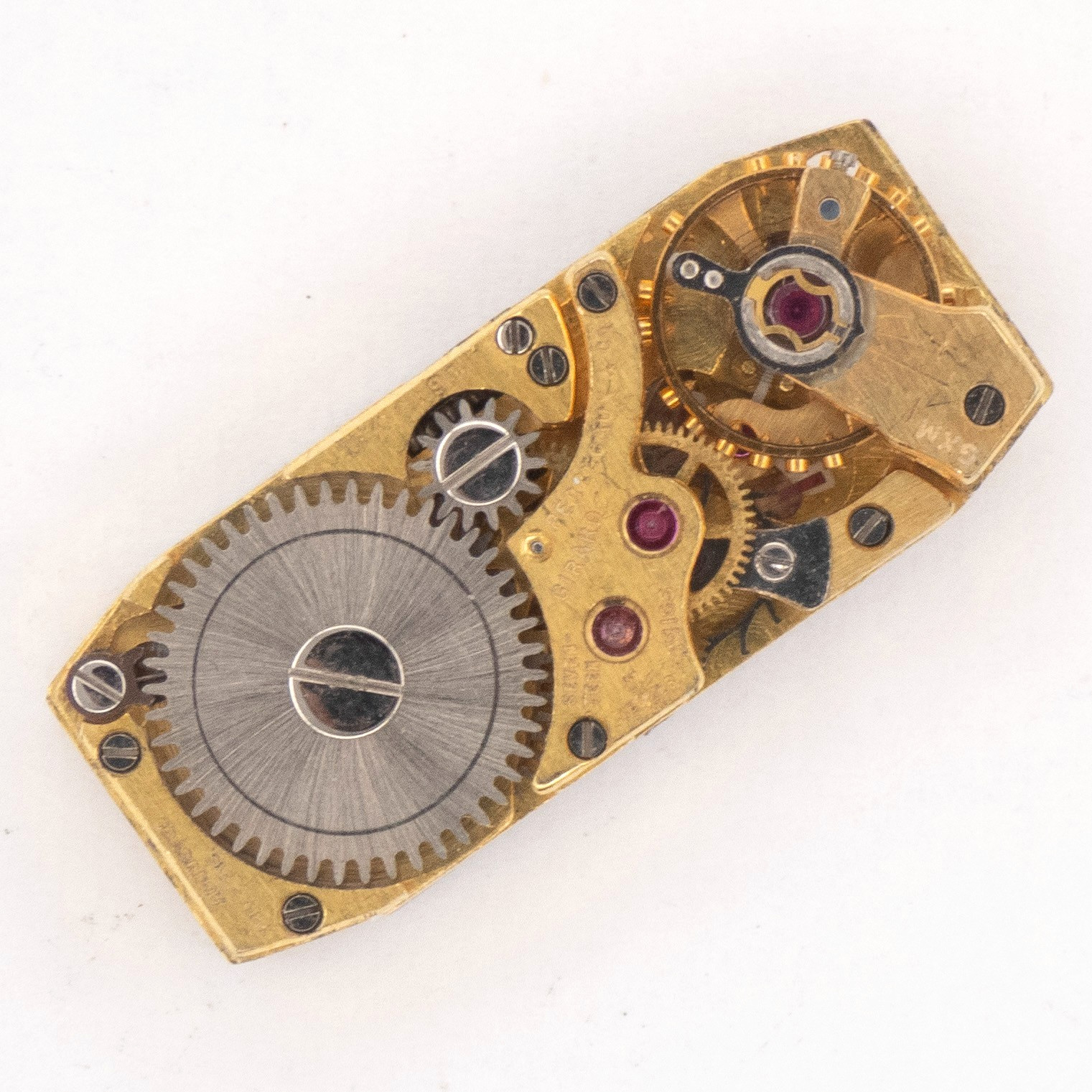Vintage Girard-Perregaux 9 x 21.4 x 4.5 mm 17-Jewel Wristwatch Movement