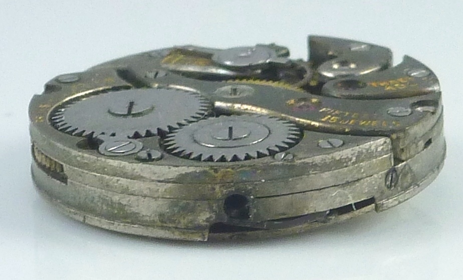 Vintage Optima Watch Co. Wristwatch Movement – 17 Jewels – Parts / Repair