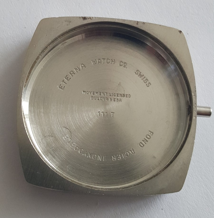 Eterna Sonic Caliber 1550 (ESA Caliber 9162) Wristwatch & Strap For Parts