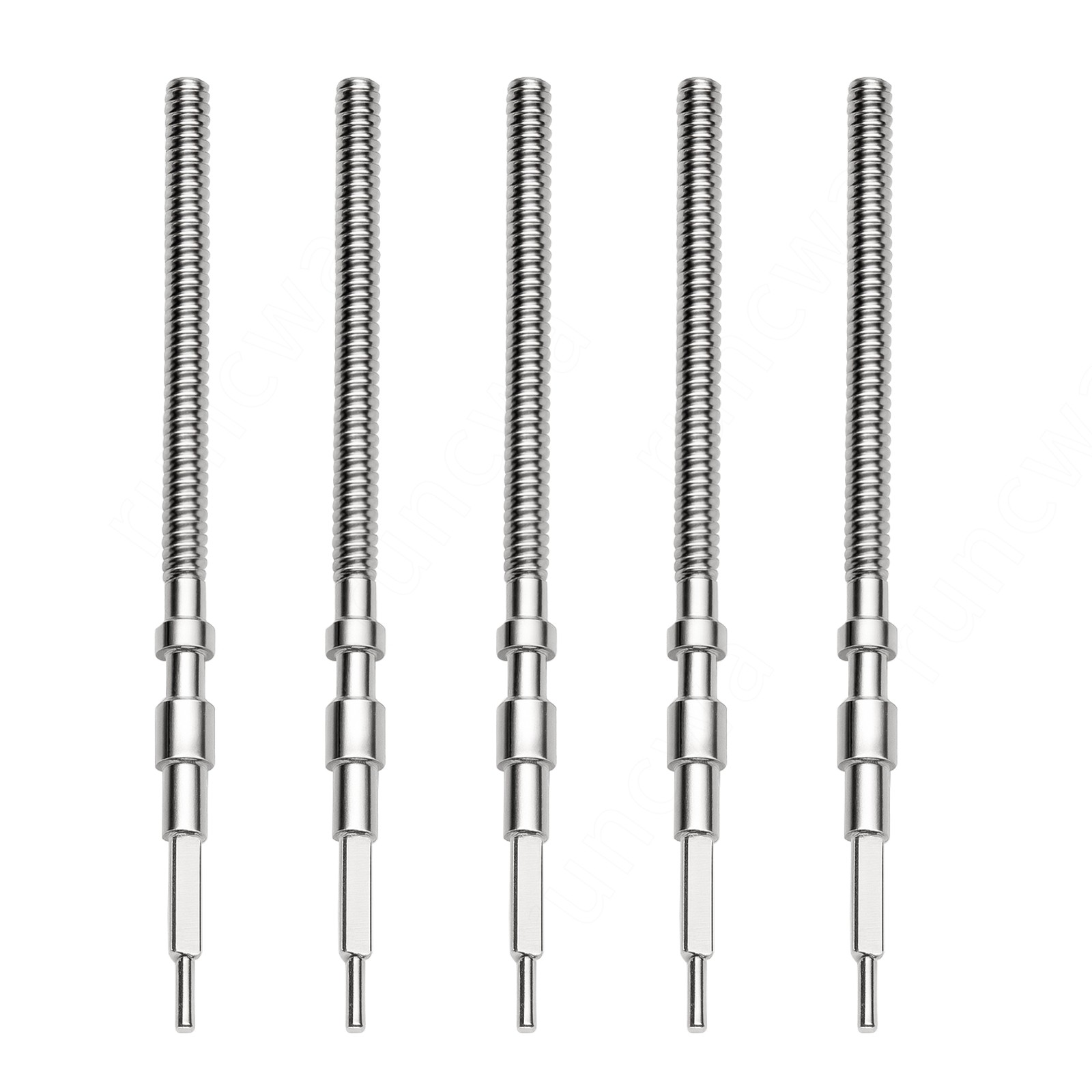 5PCS Seiko Watch Winding Stems For Movement 7S26A 7S26B 7S26C 7S36A 7S36B 7S36C