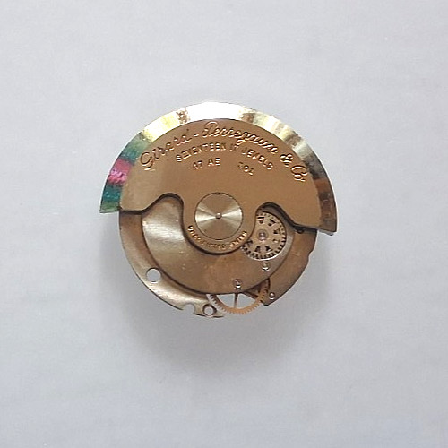 Girard Perregaux 47 AE 302 Gyromatic OSCILLATING WEIGHT & Other Watch Components