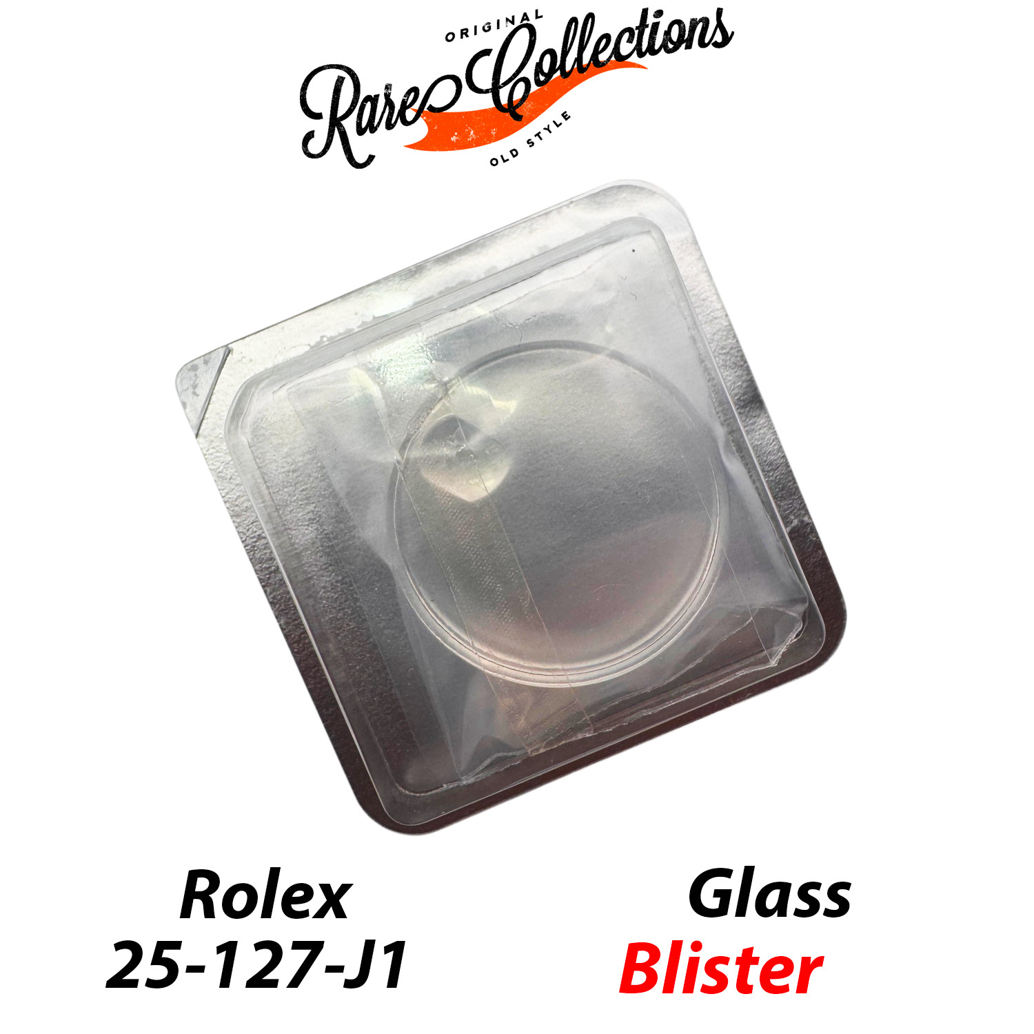 New NOS Blister Plastic Glass for Rolex (code 25-127) Plexy Glass 1680 X1