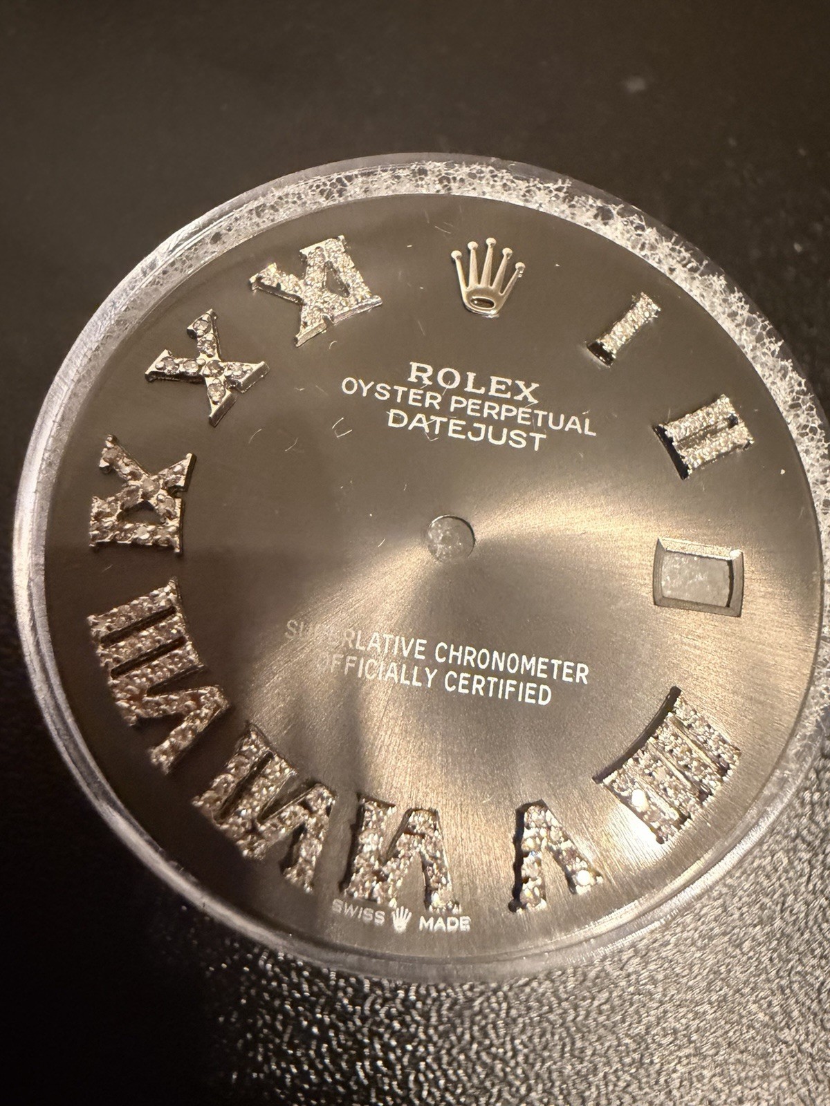 Rolex Datejust II 41mm Custom Roman Diamond Dial For Ref 116300 & 116334