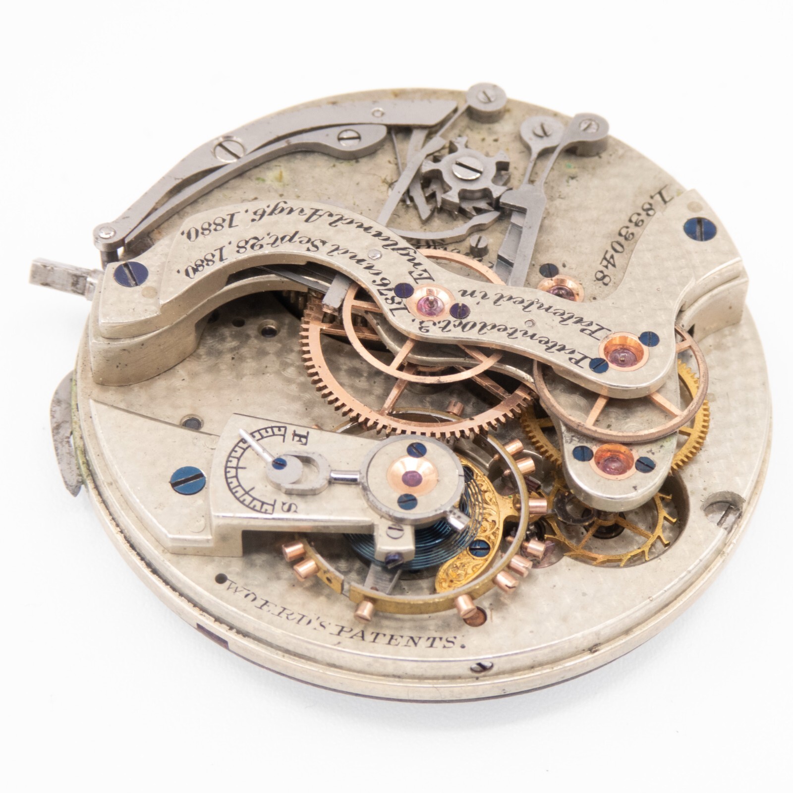 Waltham American Watch Co. 14-Size 16-Jewel Antique Pocket Watch Movement