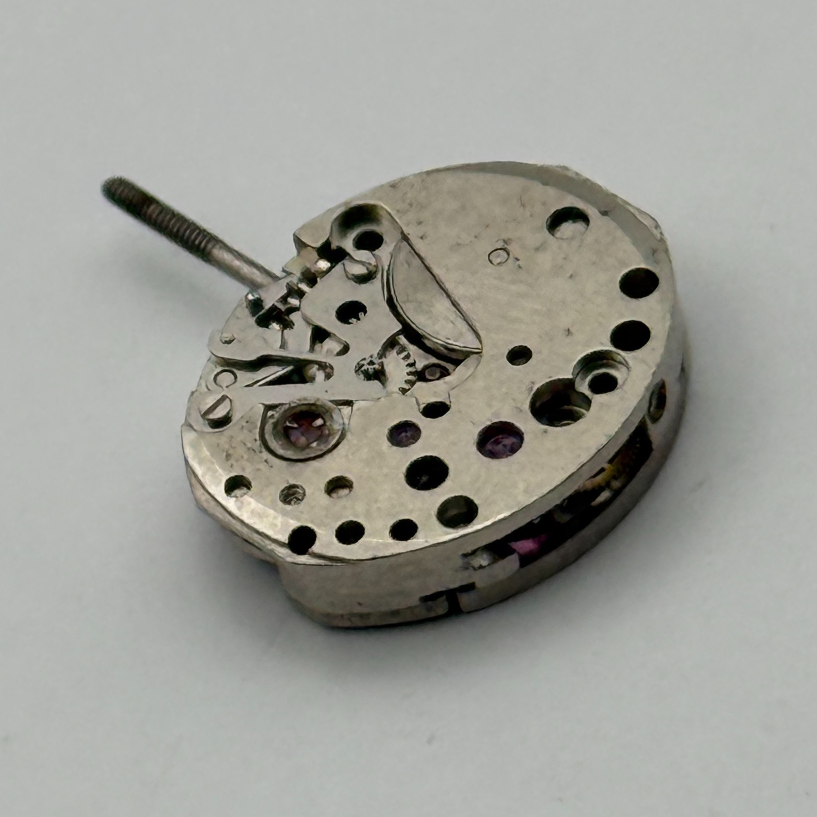 PUW 1175 Watch Movement Elgin Watch 17J Swiss Manual Wind Parts Repair 12.9mm