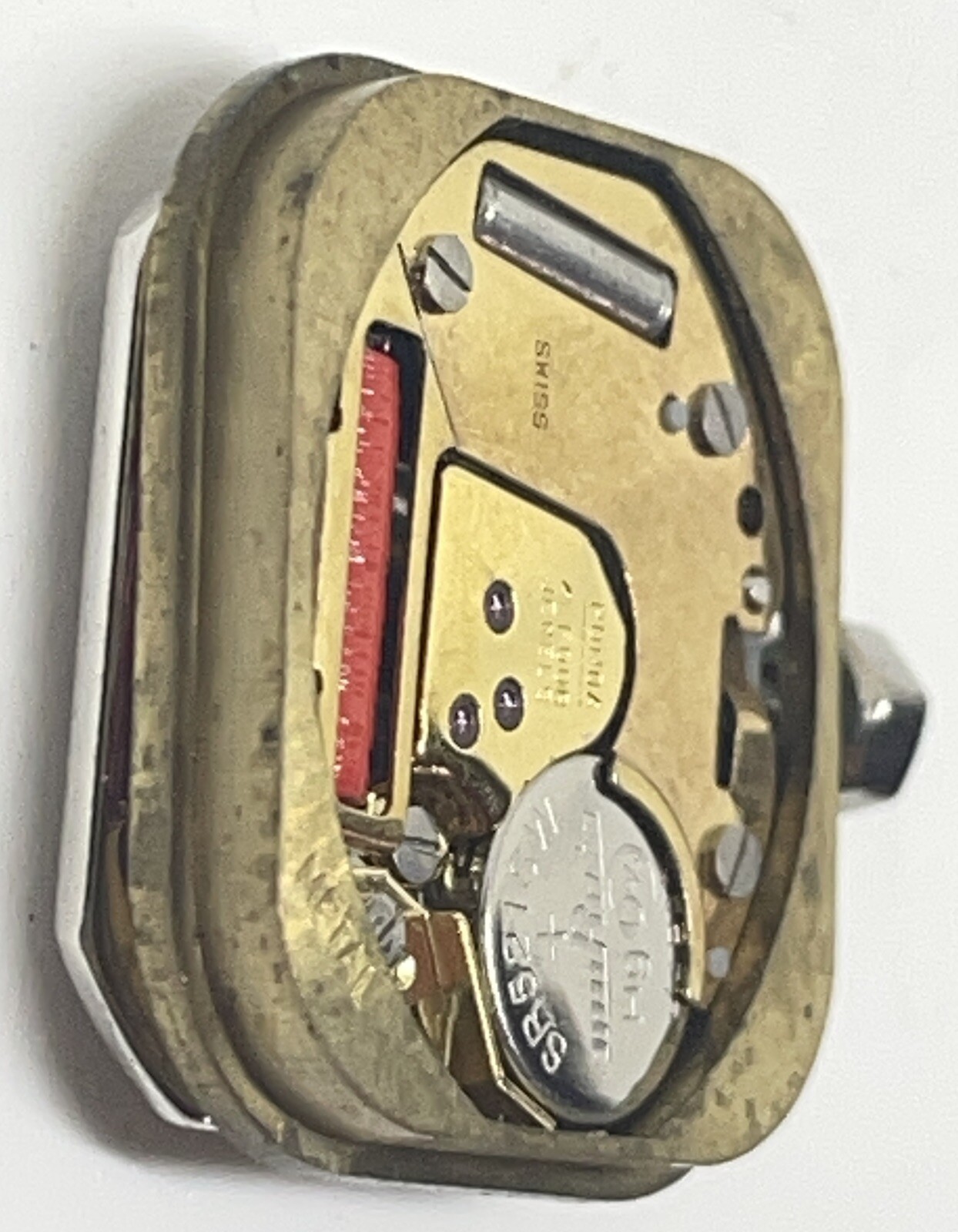 RONDA MOVEMENT Diamond Dial 4 Jewels Swiss Does Not Run