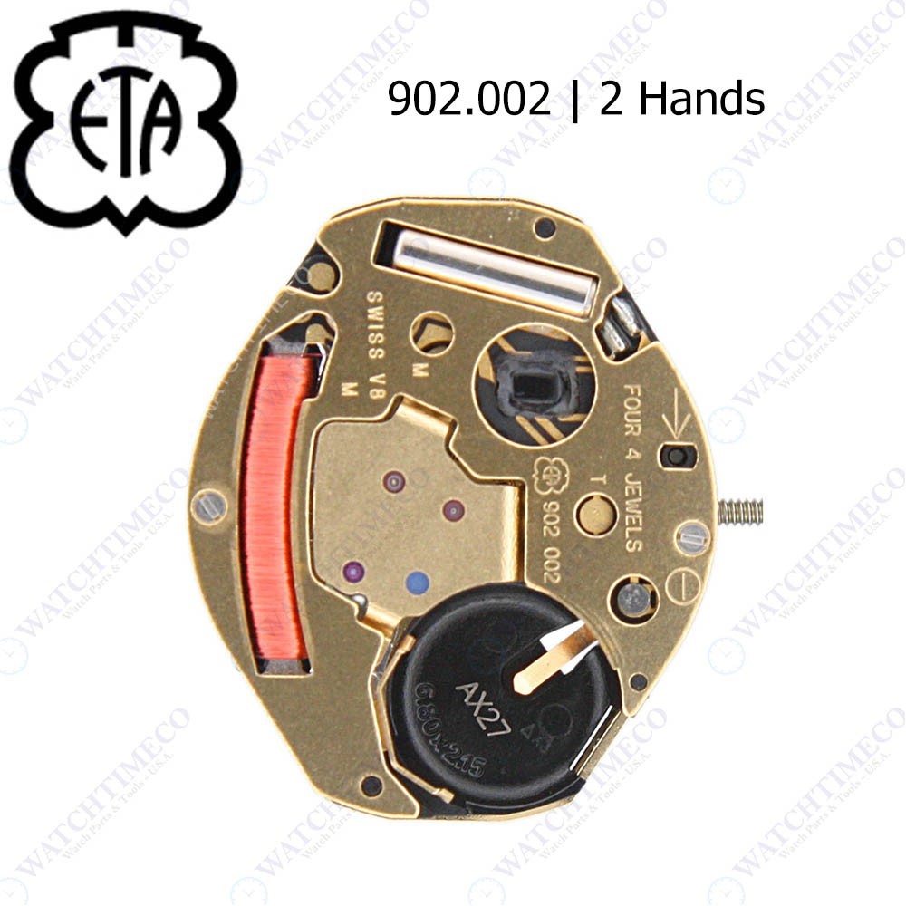 Genuine ETA 902.002 Watch Movement Swiss 2 Hands