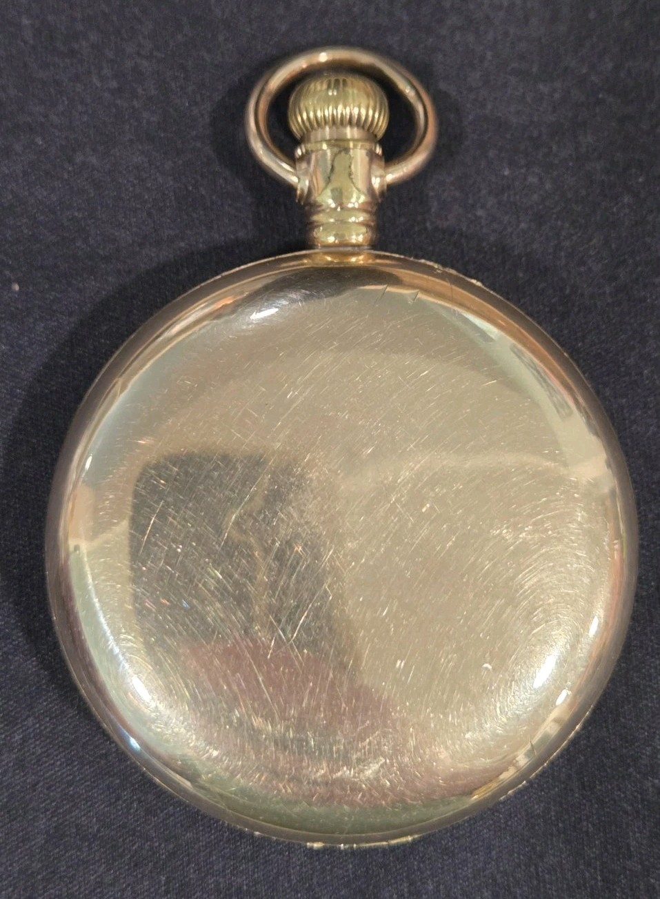 1917 Illinois A. Lincoln 16S 21 Jewels Railroad Pocket Watch Movement Runs