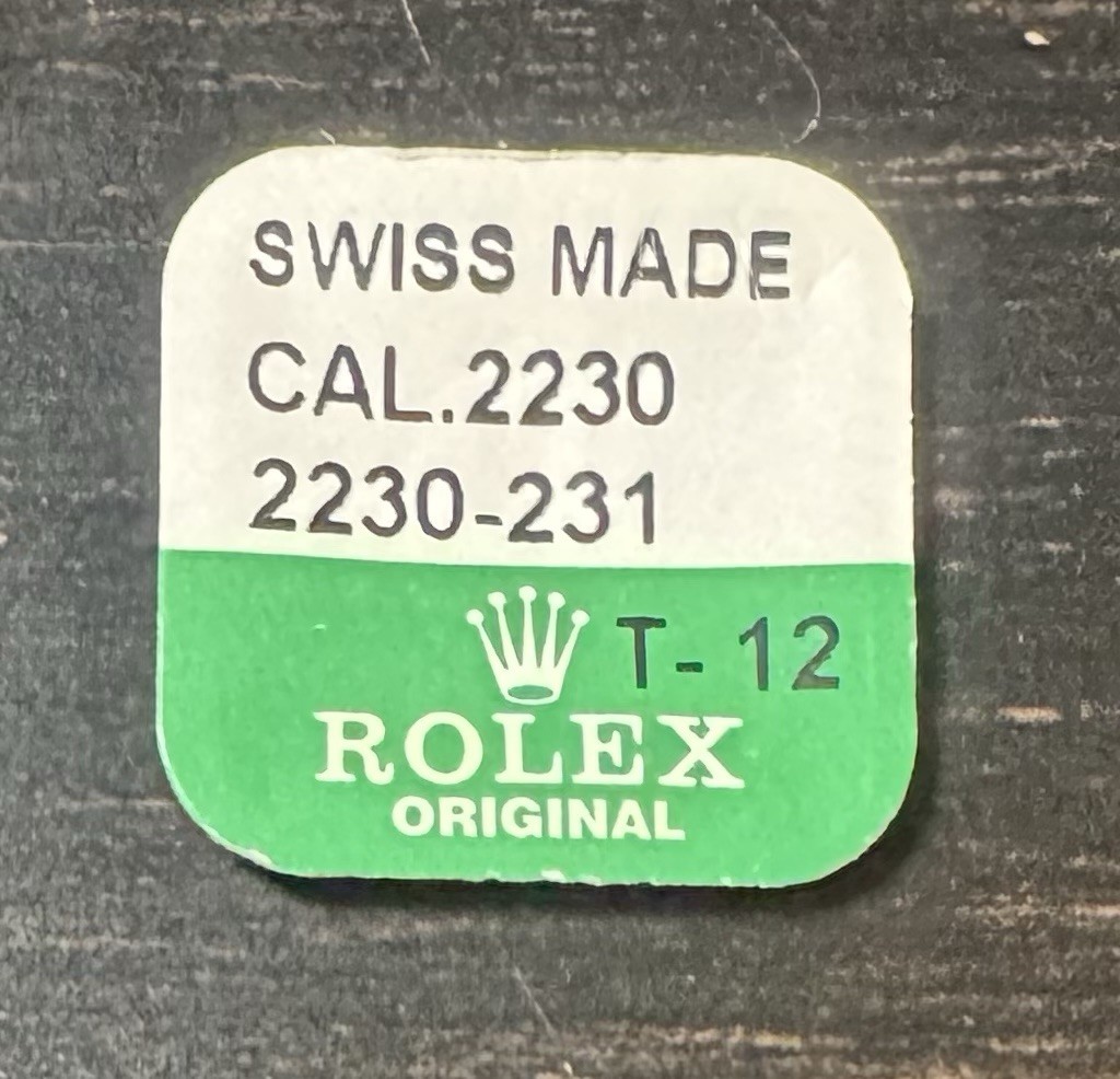 Rolex Cal. 2230 Part 231 Setting-Lever Jumper 2230-231