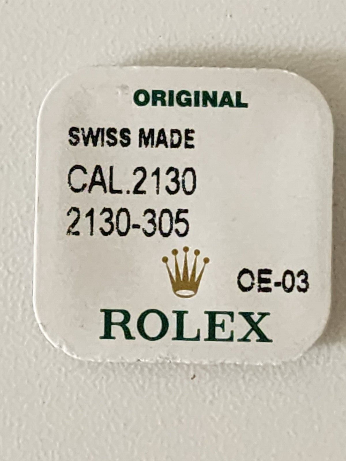 Rolex Swiss Made Cal.2130-305 OE-03 Part