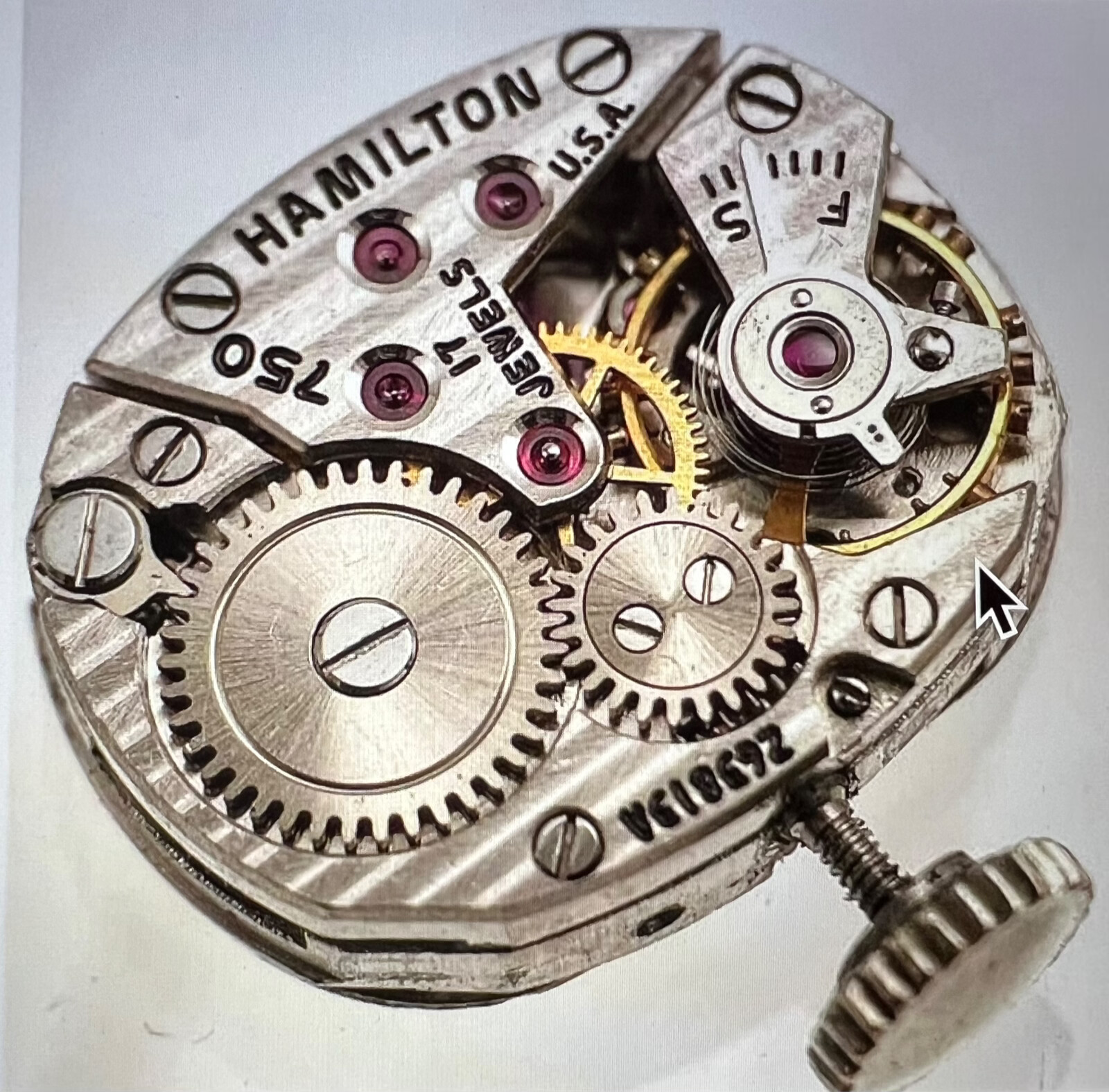 MAINSPRING Hamilton Watch Co. Ladies GRADE 750 – STRONG, NOS, Made in USA