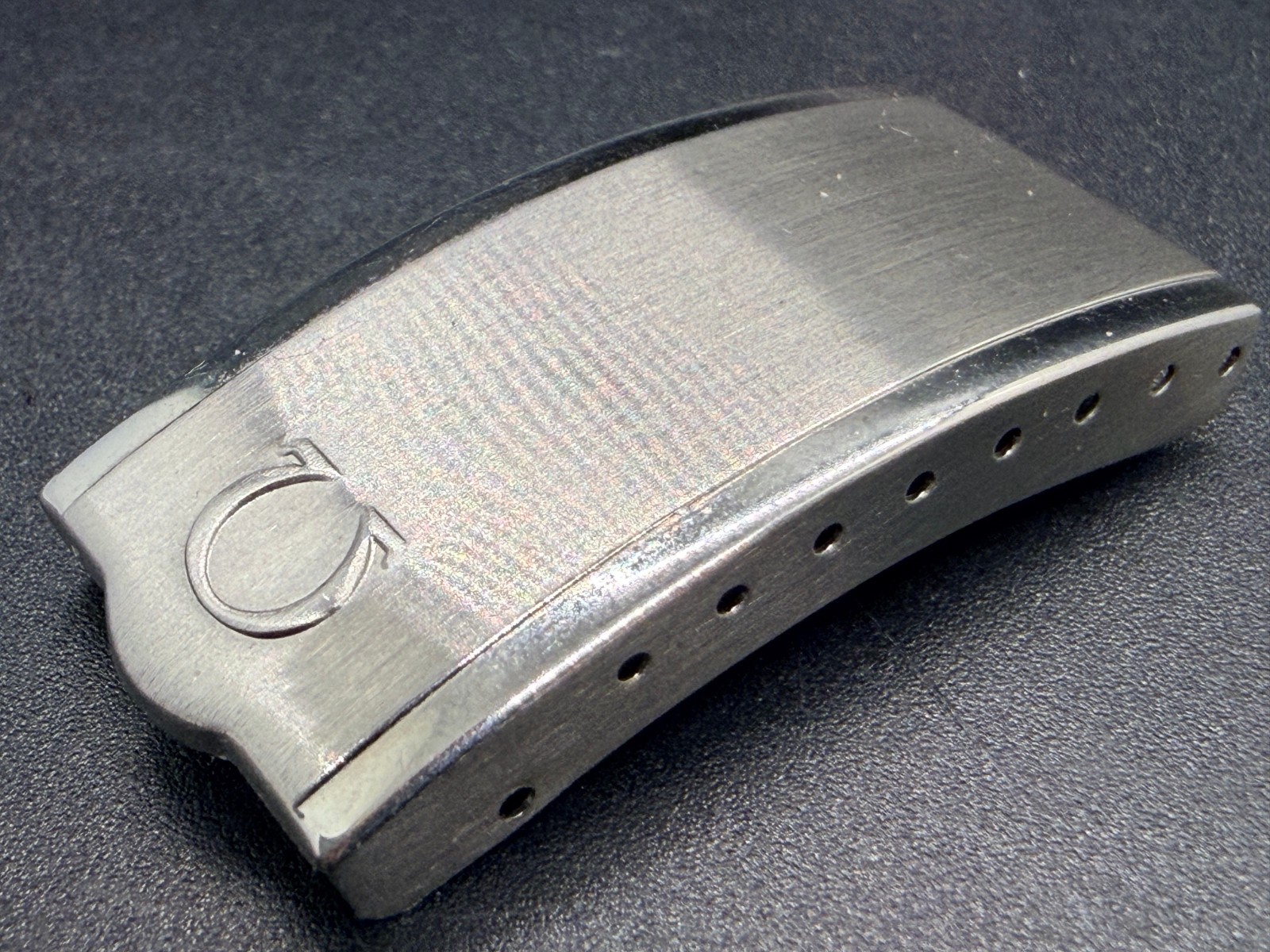 Aftermarket Omega-Style Replacement Bracelet Clasp – 16mm – Stainless Steel
