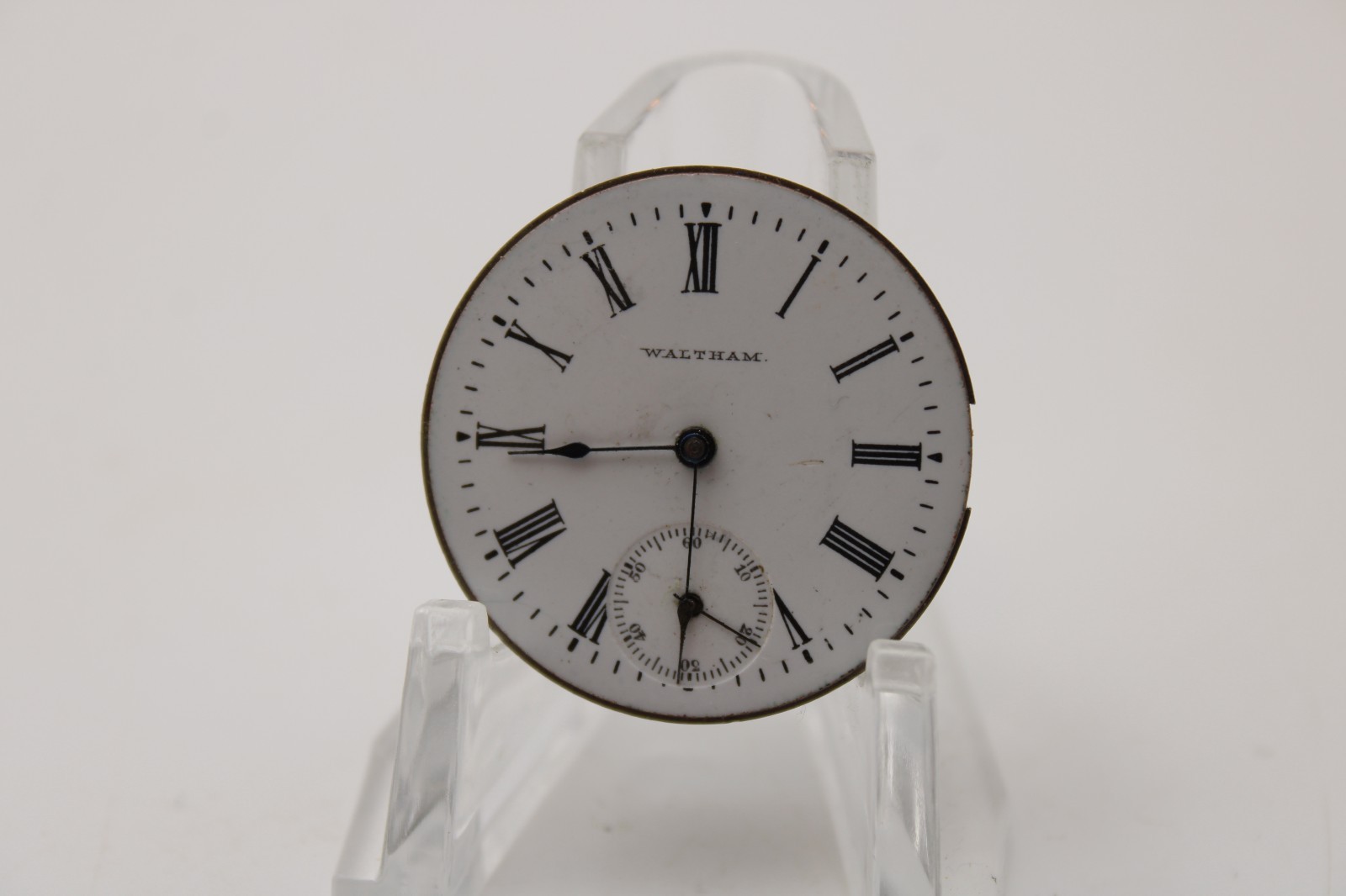 1900 WALTHAM POCKET WATCH MOVEMENT 10138231 GRADE: SEASIDE 0s 7j (SK3)