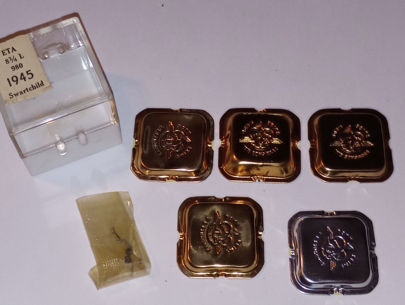 ETA 8-3/4-980 Part #’s 401, 407, 410, 445, 723 NOS (HC2)