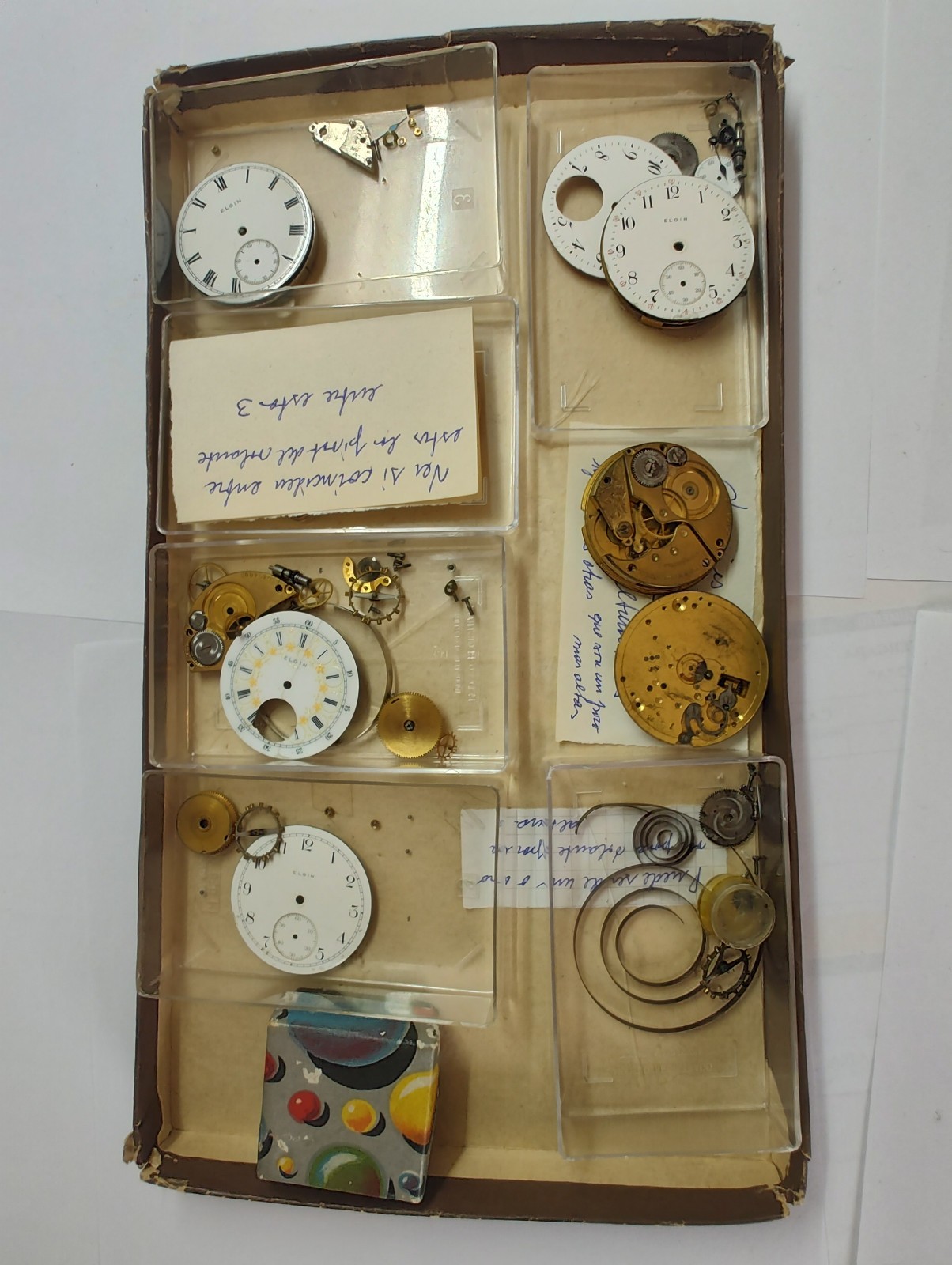 Elite Elgin National Watch Co. Archive: 1900s Movements, Fancy Enamel Dials !!