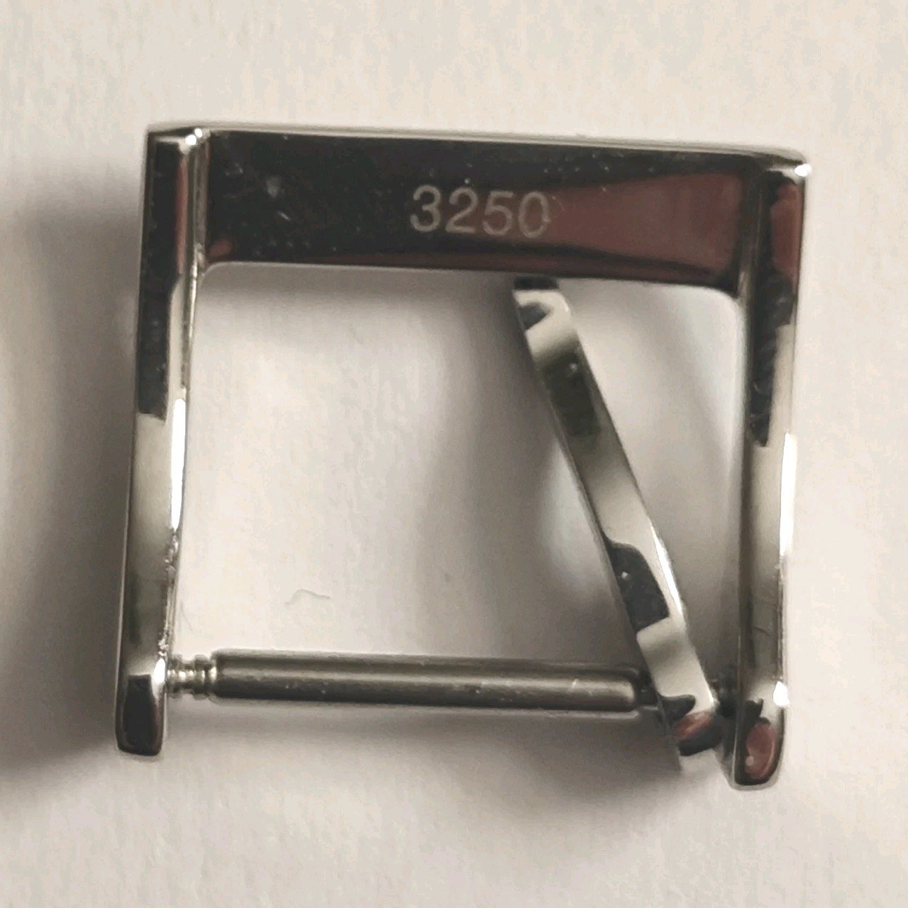 Genuine GUCCI 14mm Stainless Steel Silver Tone Watch Buckle