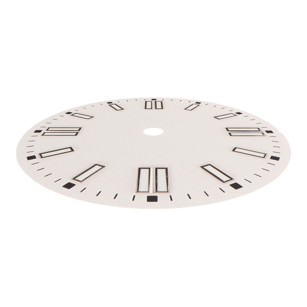 Luminous Wrist Watch Dial For Movement – 1.1 Inch Round Green Replacement Watch
