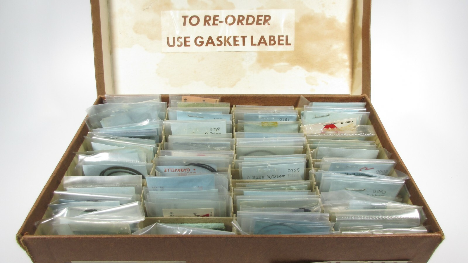 Bulova Accutron Caravelle NOS OEM Original Case-Back Gaskets Choose-Your-Part #