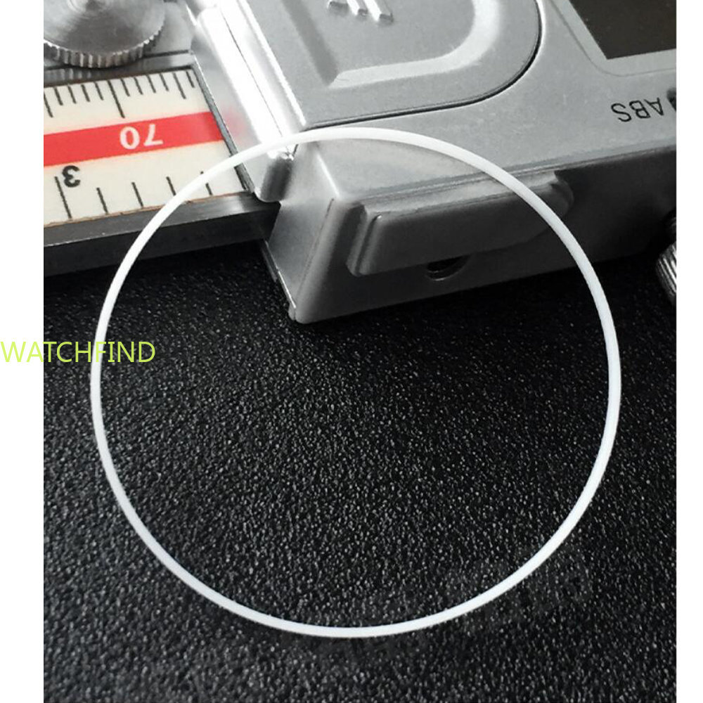 0.6/0.85mm Waterproof I-ring Seal Watch Gasket Glass Crystal Replacement 16-40mm