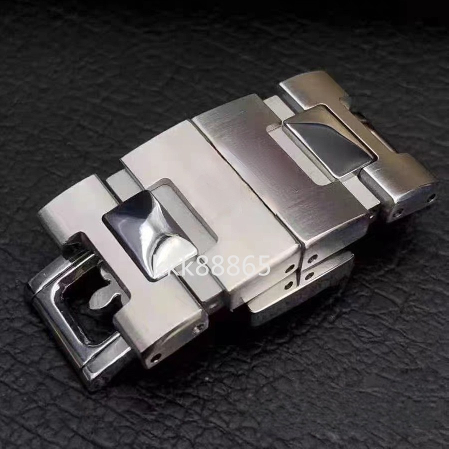 Replacement Steel Stretchable Buckle Fits Patek Philippe Nautilus 5712 5726 5811
