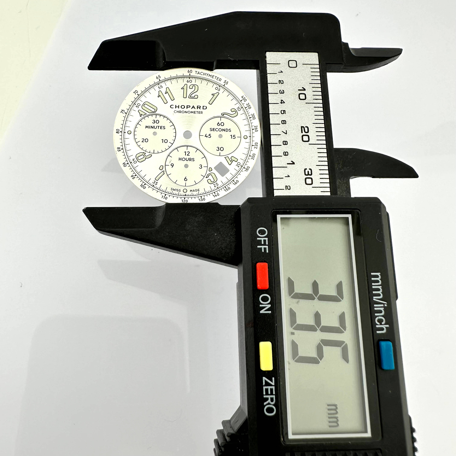 Authentic Chopard Dial – Mille Miglia -Chronometer – Silver – 33.5 mm