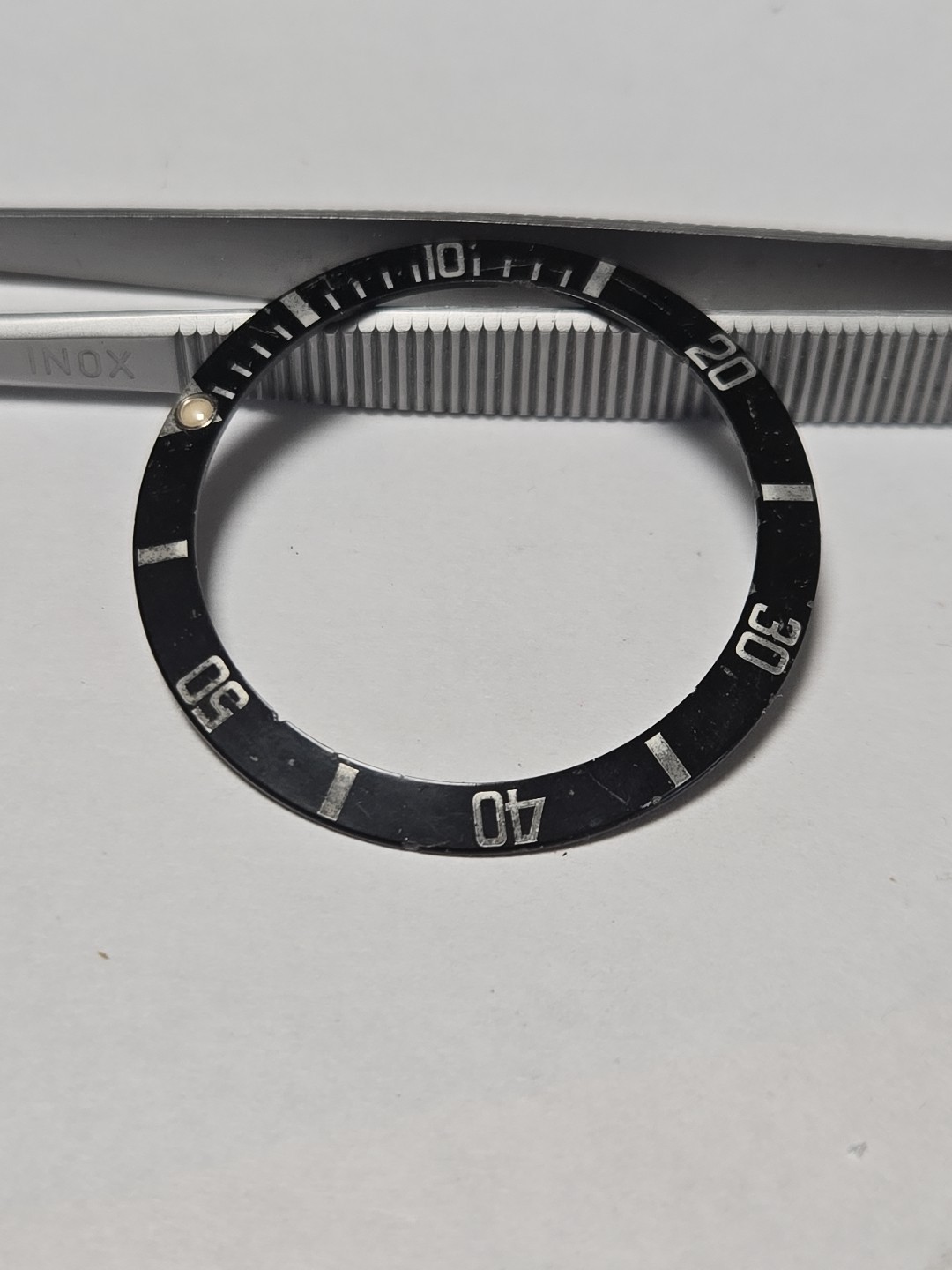 Rolex Insert ,Sea Dweller 16660 , Creamy Pearl Tritium, , Genuine
