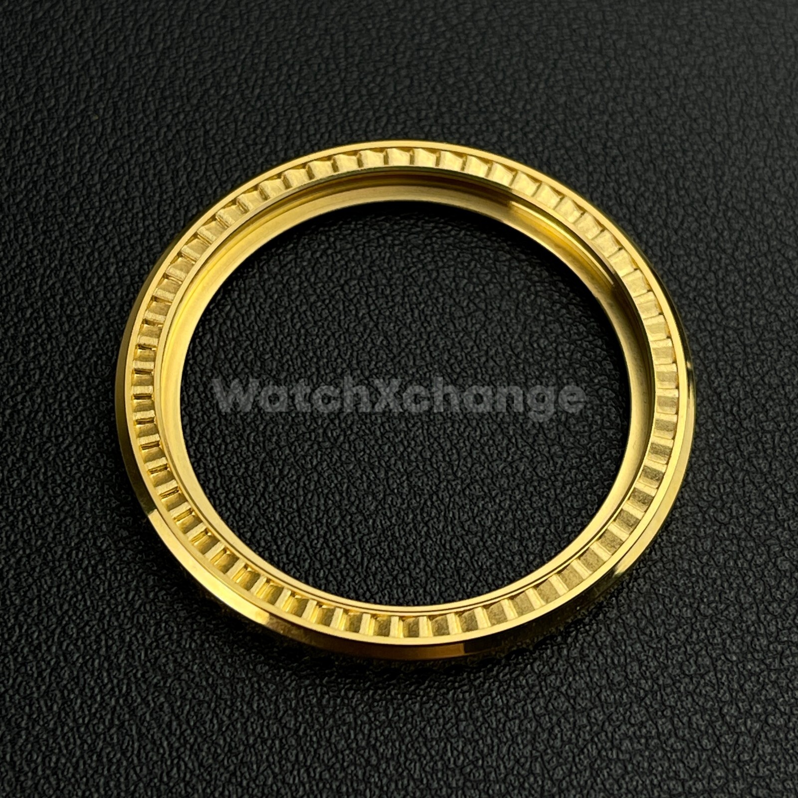 Gold Sub Style Edge Watch Bezels for Seiko SKX007 SKX011 SRPD Mod With Gasket
