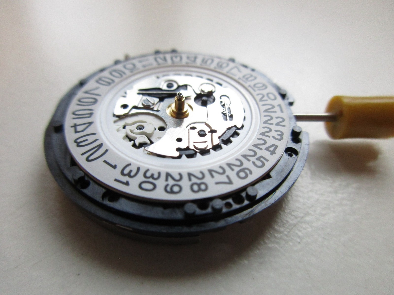 Seiko cal. 5M63A Kinetic automatic Japan watch movement – running