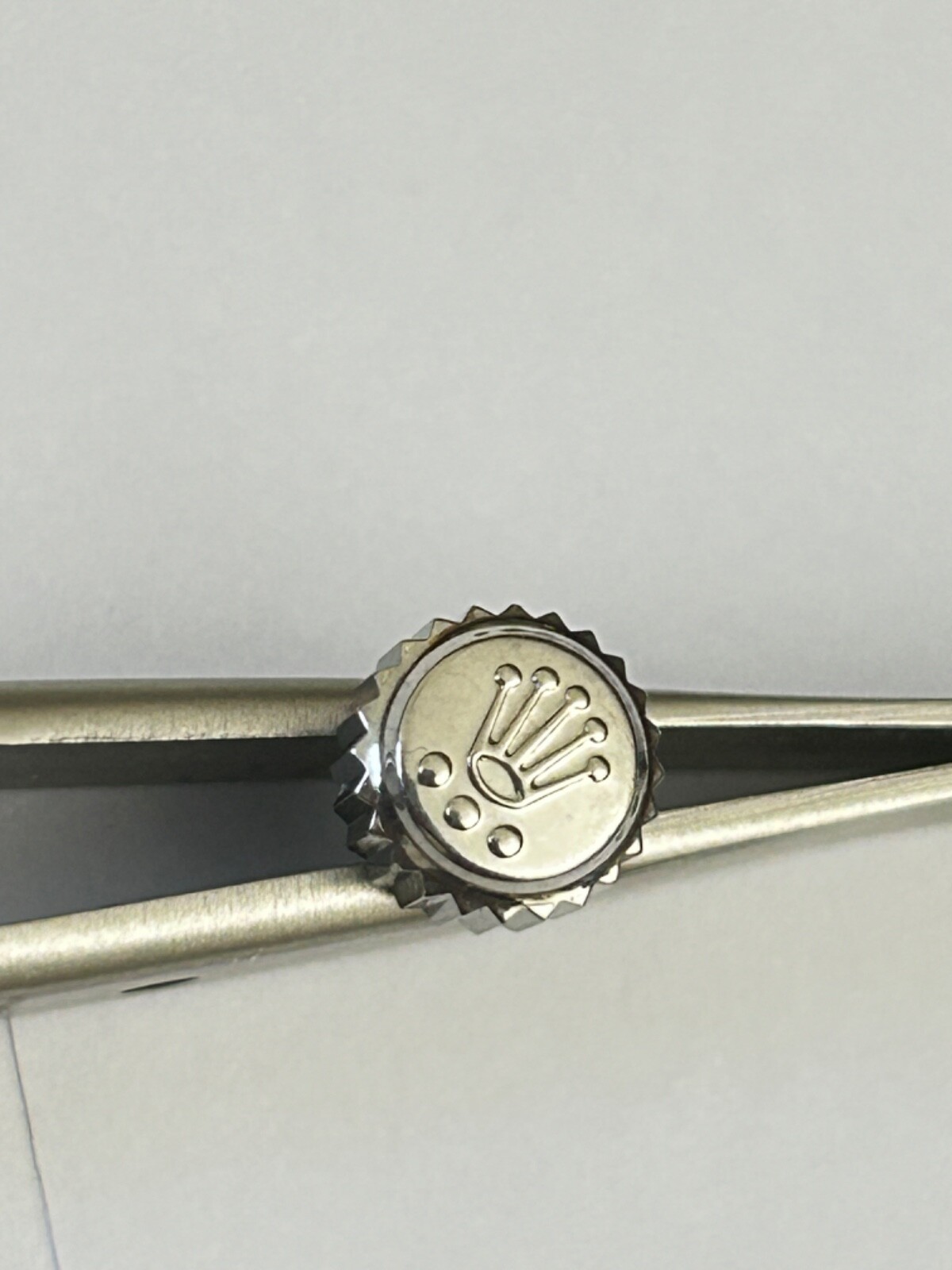 Genuine Rolex Crown 8mm., 24 803- 0 , Stainless Steel new condition
