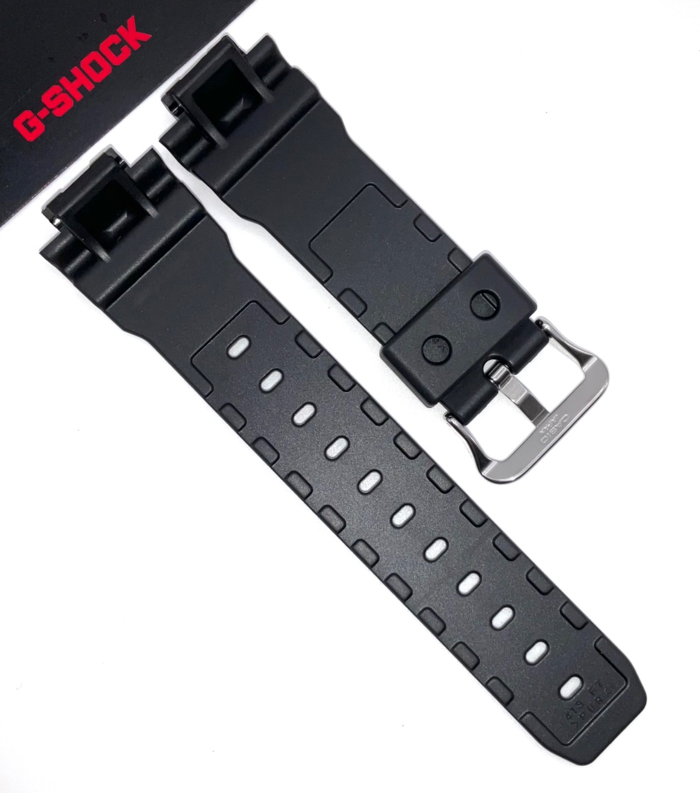Genuine Casio G-Shock Black Watch Band Strap DW-6900E-1 + Pins