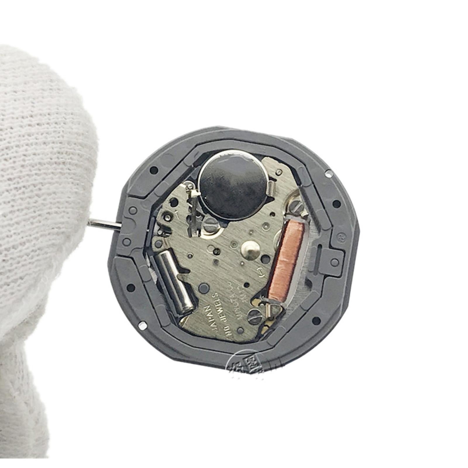 3 Pin Date @ 6 Quartz Watch Movement Repair With Adjusting Stem For Miyota 1M12