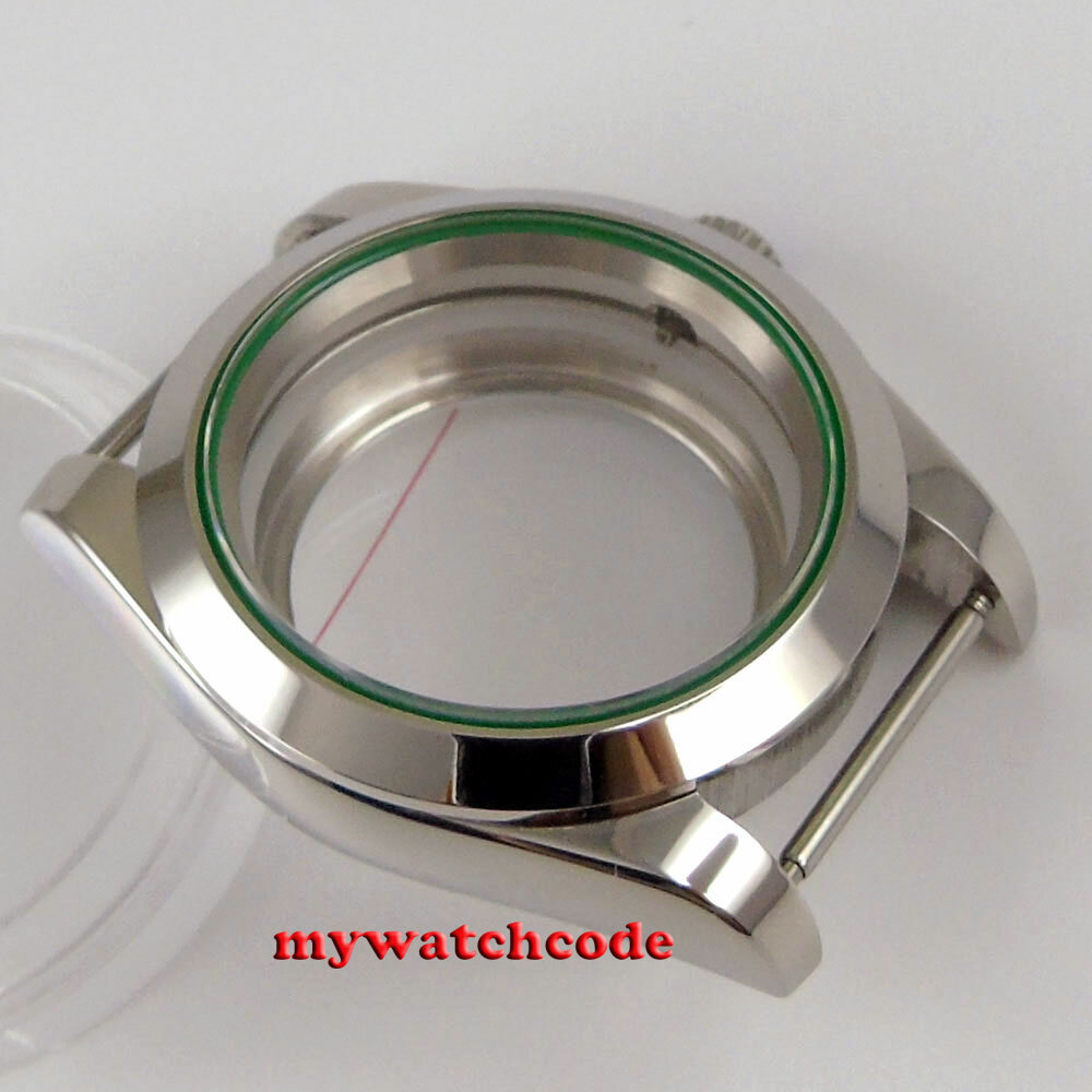 316L steel 36mm sapphire glass automatic Watch Case fit NH35 NH36 2836 8215 2813