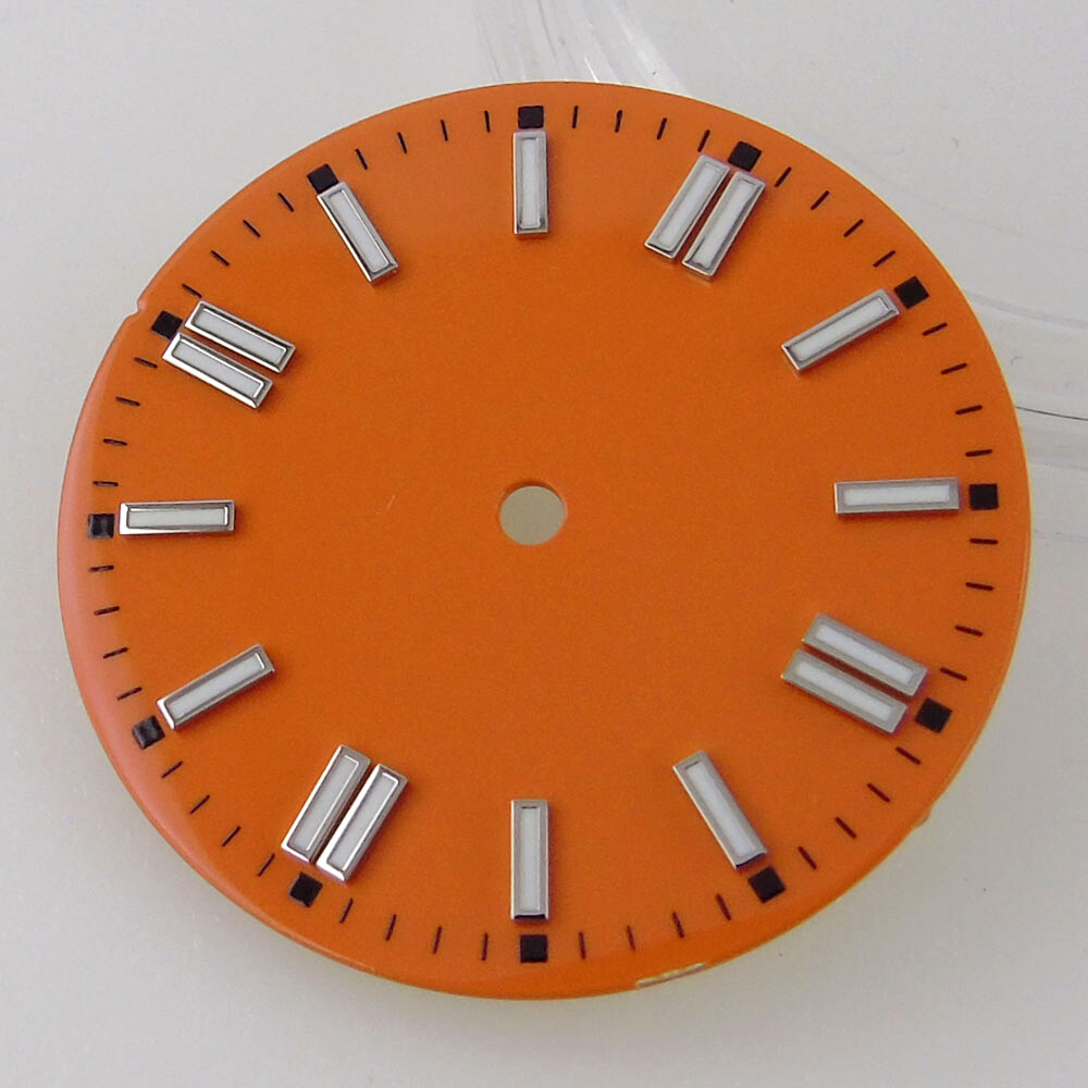 29mm Green Lume Sterile Watch Dial For ETA2824 2836/Miyota8215 821A/DG2813 3804