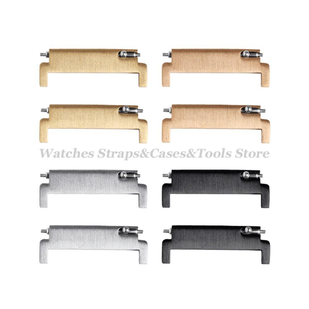 2pcs Watch Strap Adapters 20mm to 18mm 22mm Quick Release Spring Bar Pins Set